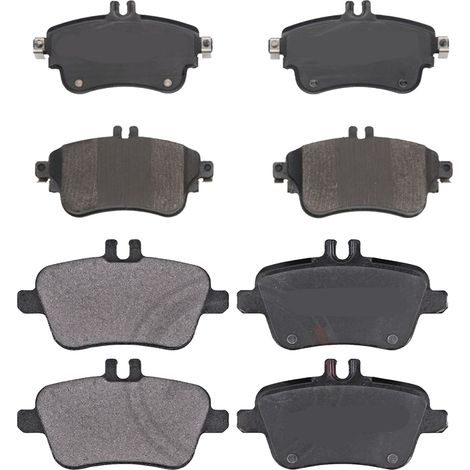 KIT PASTIGLIE FRENO ANTERIORI E POSTERIORI compatibile con MERCEDES-BENZ CLASSE B SPORTS TOURER (W247) / PASTIGLIE FRENANTI AUTO OEM P 50 146 P 50 152,P 50 148 P 50 151 / SOSTITUZIONE DIRETTA / BASS