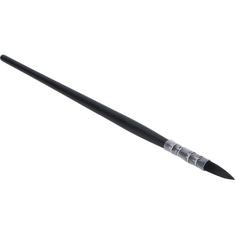Pinceau aquarelle en laine de nylon, rond, de précision, fait main, pour la peinture et l'écriture (Noir n° 1) (1/5)
