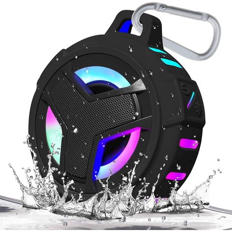 Bluetooth-Duschlautsprecher, wasserdichte tragbare Bluetooth-Lautsprecher, IP67 wasserdichter Outdoor-Lautsprecher TWS