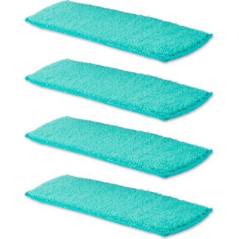 Juego de paños de microfibra para limpieza de ventanas, paquete de 4