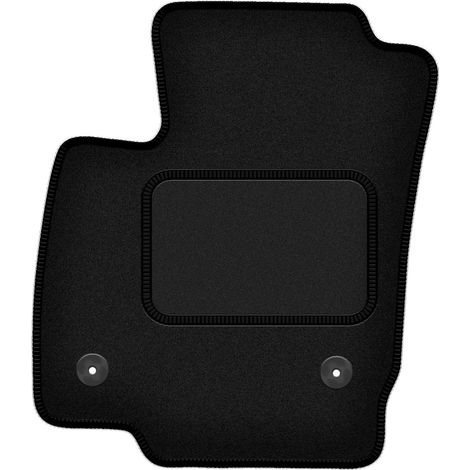 Fahrermatte aus Velours für: Ford B-MAX Minivan (2012–2017), schwarz