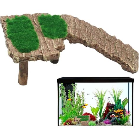Schildkrötenrampe fürs Aquarium – Reptilienrampe – Aquarienzubehör