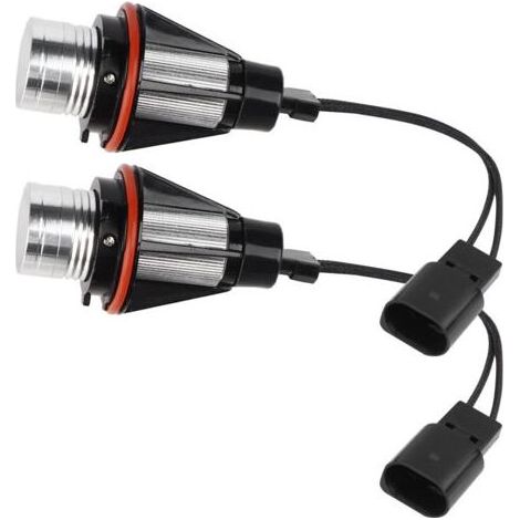 2 pièces voiture lumineuse 6000K 5W Angel Eyes lampe LED pour E60 E61 E39 E53 (1/5)