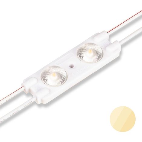 LED Modul 1W 12V 175° IP67 - Lichtfarbe: Warmweiß 2700K