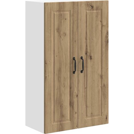 Maison Exclusive - Armario de Pared PORTO Roble artesanal 60 x 31