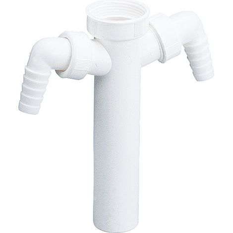 Dallmer tube plongeur 010/2 m deux coudes de tuyau 1 1/2 x DN 40 (1/2)