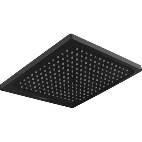 Hansgrohe Crometta - Rociador de ducha E 24 cm, negro mate 26726670 (1/3)