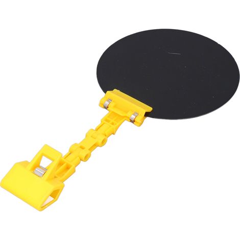 Écran de soudure automatique à clipser, diamètre 16 cm, teinte jaune, filtre assombrissant pour casque de soudeur (1/5)