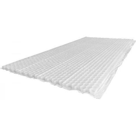 Jardibric – Dalles à gravier avec géotextile 80 x 120 x 3 cm – Résistance 100 tonnes/m² – Alvéoles Ø42mm pour allées et stationnements