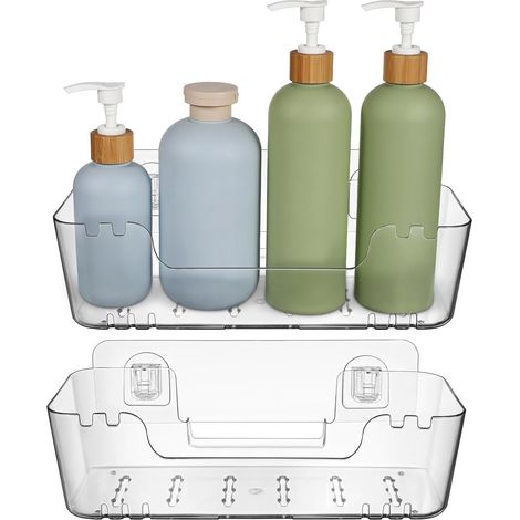 tag res murales transparentes pour salle de bain lot de 2 (1/5)