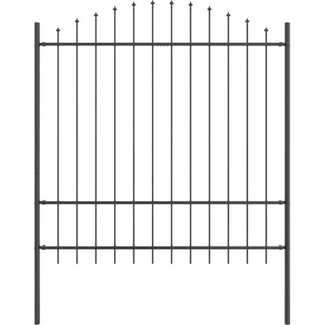 Maison Exclusive - Gartenzaun Woerden Grau 170 x 215 cm Pulverbes