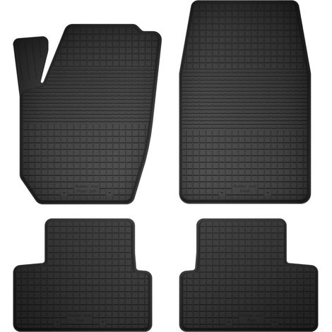 Gummifußmatten für Automatten, 4er-Set, universell passend für: Citroen DS3 Cabrio (ab 2015)