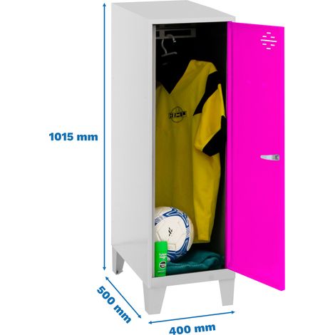 Simonrack Mini cassettiera design rosa in metallo robusto