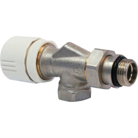 Robinet thermostatisable corps équerre inversée Femelle 1/2" (15/21) -