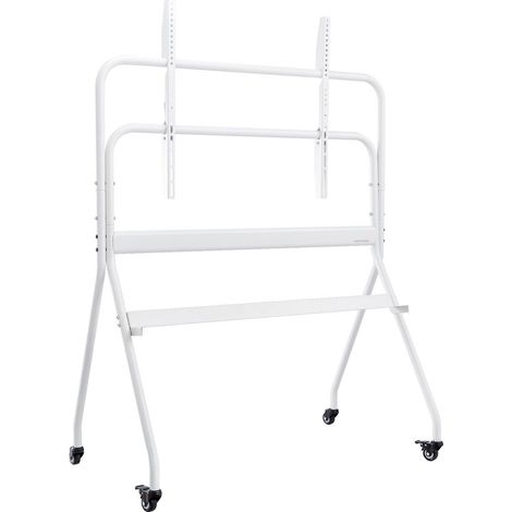 Support mobile TV 35-100 pouces chariot roulettes pour téléviseurs LED LCD OLED jusqu'à 90 kg compatible VESA 800x600 mm (1/5)