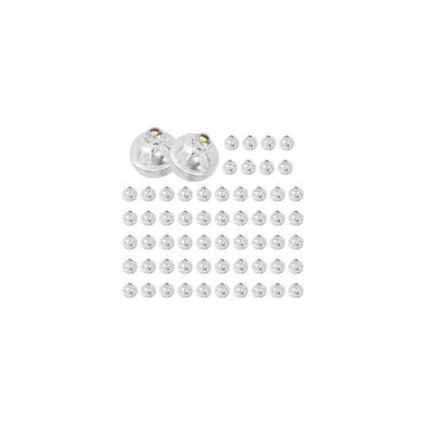 LED Ballons Lampes 60 Pièces LED Balloon Lumière, LED Lampion, Mini Ballons Lumineux à LED pour Lanterne Papier Mariage Halloween Décoration de Fête de Noël (Blanc Chaud, Non-clignotante) (1/5)
