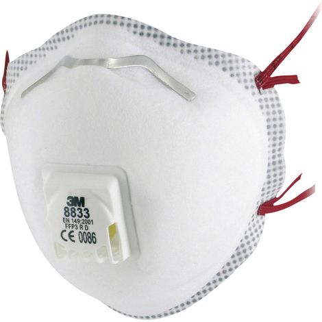 [GEBRAUCHT] B-Ware 3M Feinstaubmaske FFP3 mit Ventil 10 Stück Schutzmaske Atemschutzmaske EN 149