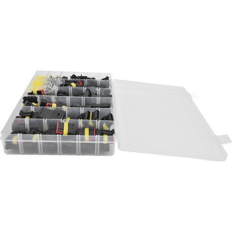 622-teiliges wasserdichtes Kfz-Steckverbinderset, 1-6-polige Stecker/Buchsen, Kfz-Elektrik-Anschlussset (1/5)