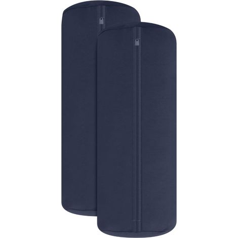 Jersey Bolster Cover Solid 40 x 15 cm, Navy Blue (1/4)