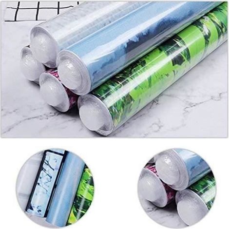 Autocollant 3D Stéréo de Porte, Sticker De Porte Trompe l'oeil Moderne Art Vue mer Créative, Auto-adhésif Poster PVC Sticker Porte (1/4)