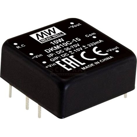 Mean Well DKM10A-12 Modulo convertitore DC / DC 416 mA 10 W Num. uscite: 2 x Contenuto 1 pz.