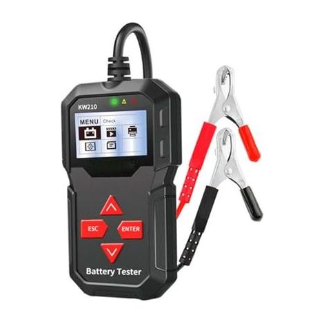 1 Set Autobatterietester Kapazitätsanalysator mit LCD-Bildschirm zur Überprüfung von Batterien, kompatibel mit XP - (1/5)