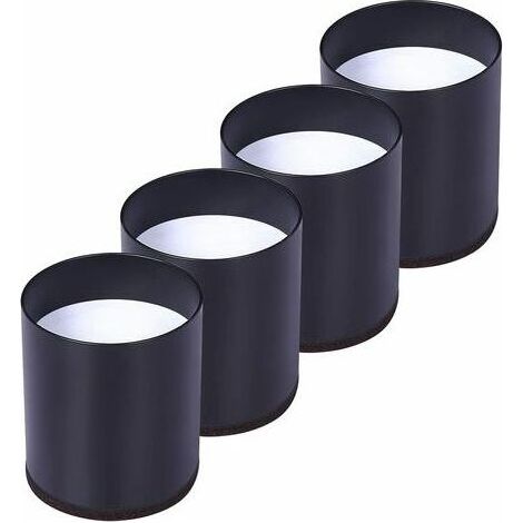 Lot de 4 rehausseurs pieds lit acier carbone 5cm – Charge 4500kg – Pour meubles lourds – Installation facile avec patins autocollants (1/5)