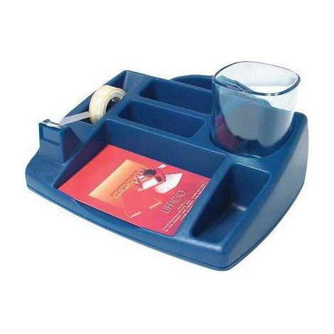 Arda Oliver 4121 A Portaoggetti Da Tavolo Blu