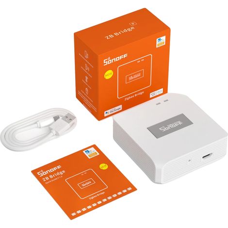 Puerta de enlace Zigbee, escenas inteligentes locales, conectividad mejorada, ZB Bridge-P (1/2)