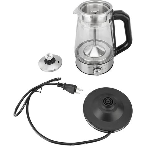 Bouilloire à thé électrique automatique en verre, infusion à la vapeur, 1,2 L, isotherme, machine (1/5)