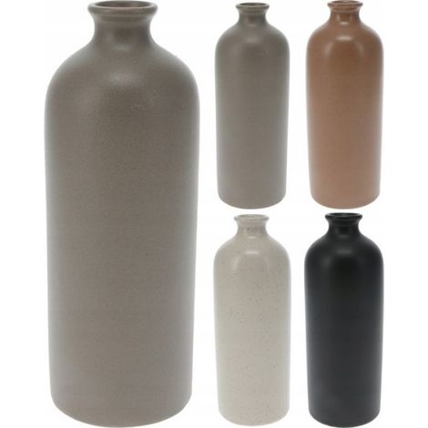 Vase - Porcelaine - 7 x 7 x 19 cm - Décoration Intérieure - 1 Pièce