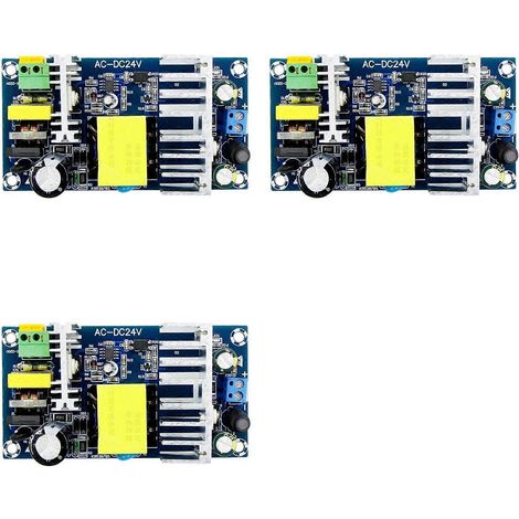 Module d'alimentation à découpage AC-DC 3X 110V/220V vers DC 24V 6A, convertisseur abaisseur 100W XK-2412-24 (1/5)