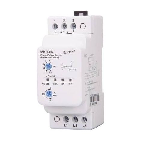 Relè di monitoraggio 1 scambio ENTES MKC-06 1 pz. (1/2)