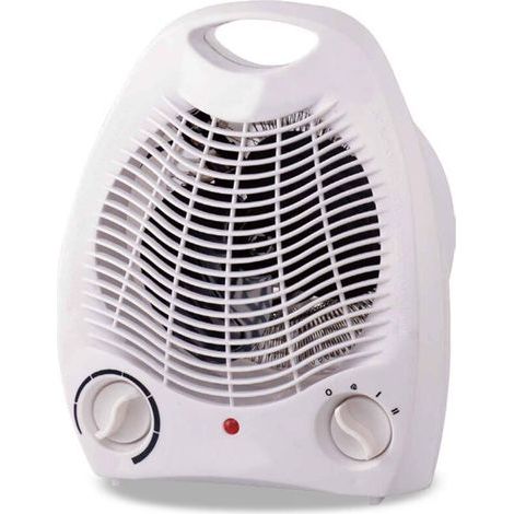 [JAMAIS UTILISÉ] Chauffage de salle de bain avec protection contre la surchauffe et la surchauffe, pour pièces jusqu'à 20 m², blanc (1/4)