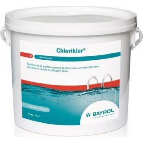 Chlore choc bayrol 5kg chloriklar.