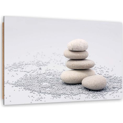 Quadro deco panel, Pietre zen - 90x60 (1/5)