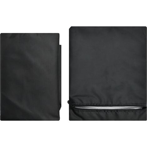 Housse de protection extérieure imperméable et résistante aux UV pour barbecue, réchaud de jardin et poêle à bois (152 x 76 x 122 cm) (1/5)