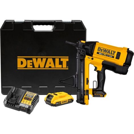 Cloueuse à gaz Dewalt DGN845D1-QW 18V 5Ah (1/5)