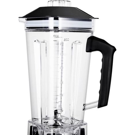 Large Blender Container 2L, Large Blender Replacement Jar with Blade and Lid (1/2)