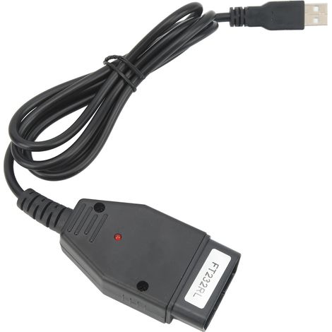 Scanner d'interface de diagnostic OBDII avec câble USB, outil de diagnostic pour calculateur moteur (ECU), compatible avec Fiat. (1/5)