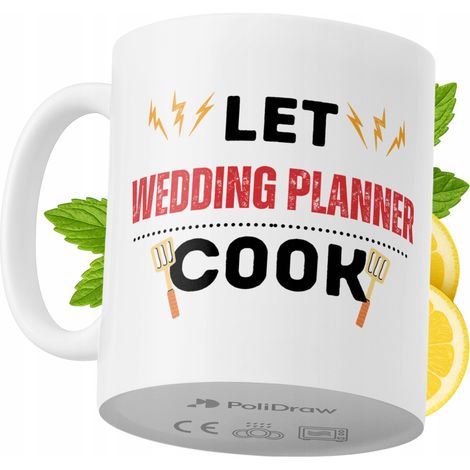 Lustige Tasse für Hochzeitsplaner – Kaffee- oder Teetasse mit witzigem Textdesign – ideal für Geburtstage, Namenstage, Feiertage und besondere Anlässe. Hochwertige Tasse für Zuhause, Büro und Arbeit. 