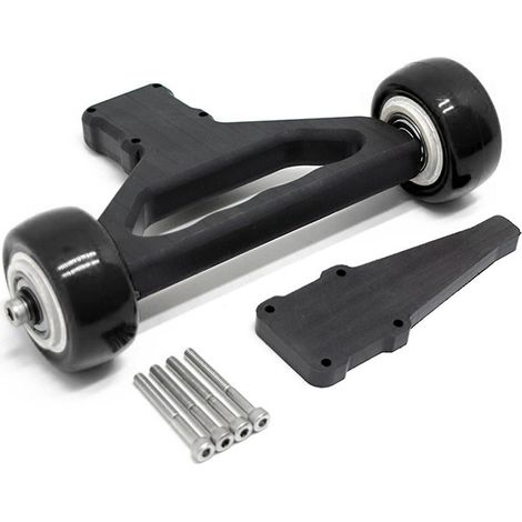 Barre anti-retournement double roue nylon anti-casse pour ARRMA 8S