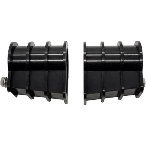Accessoires pour escaliers mécaniques de piscine, pièces encastrées en plastique technique pour escaliers mécaniques de piscine, clips en caoutchouc pour marches d'escalier mécanique