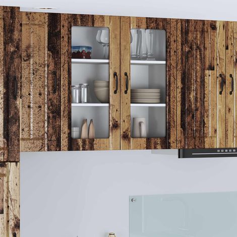 Küchenschrank Lucca Altholz 80 x 31 x 80 cm Holzwerkstoff