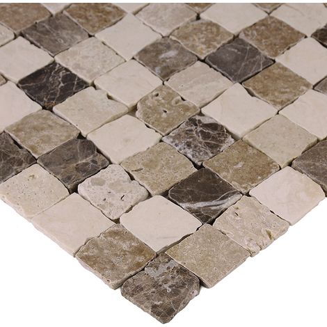 Mosaïque Travertine Bend Mix 32 matt (1/5)