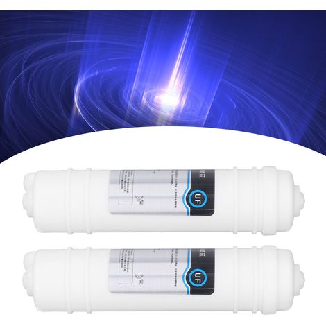 2 purificateurs d'eau potable directs à ultrafiltration UF intégrée à connexion rapide de 10 pouces, de conception coréenne, universels pour différentes marques. (1/5)