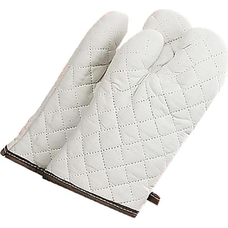 2stücke Hitzebeständige Ofenhandschuhe Große Backhandschuhe aus Atmungsaktiv Kochhandschuhe zum Schutz vor Verbrennungen für Ofen Mikrowelle Grill (1/5)