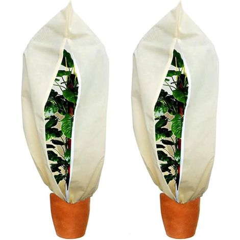 Schutzhaube für Pflanzen gegen Frost, 120 x 80 cm, 2 Stück