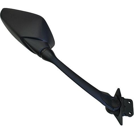 Espejo Emgo 2025/02 para Yamaha XP 500 T-MAX '15-'16, XP 530 T-MAX '15-'16, lado derecho (OEM: 2PW-26290-00), color negro (modelo original) (homologación).