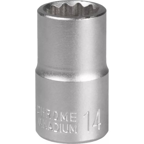MJW Stecknuss 1/2" 12-kant 14mm